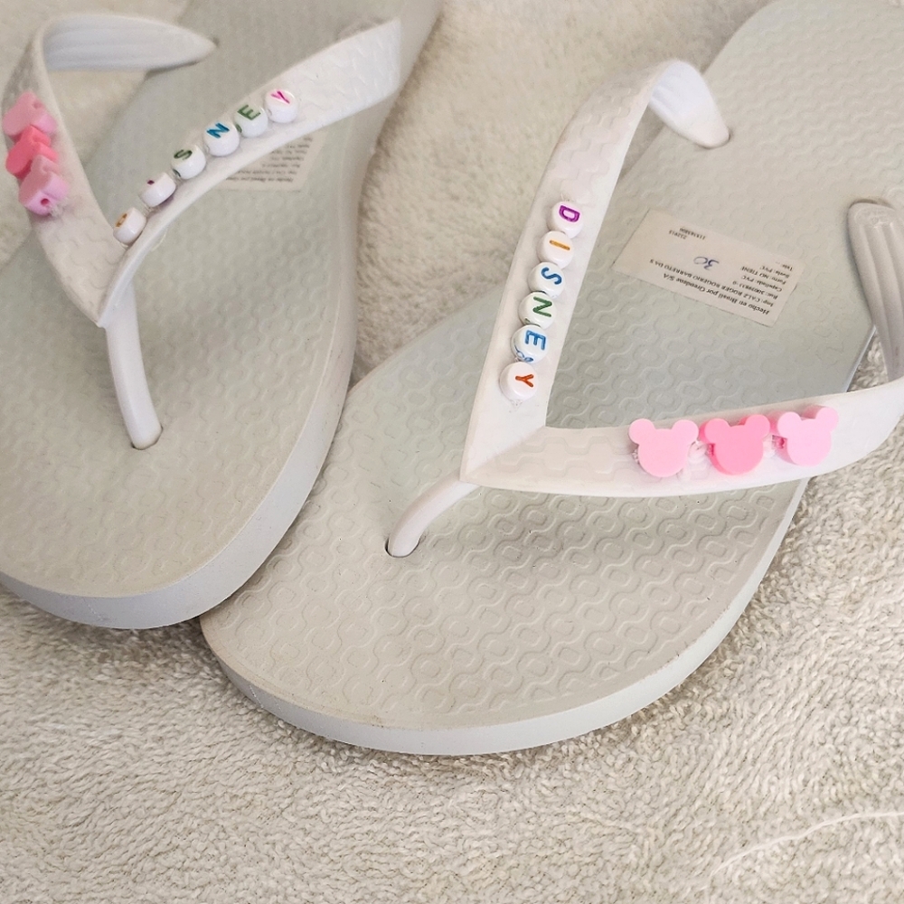 Cute disney flipflops